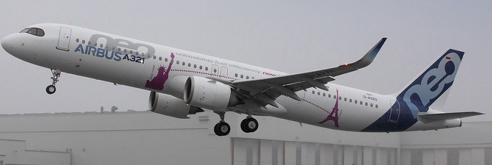 Airbus prueba su A321LR de 7.400km de alcance