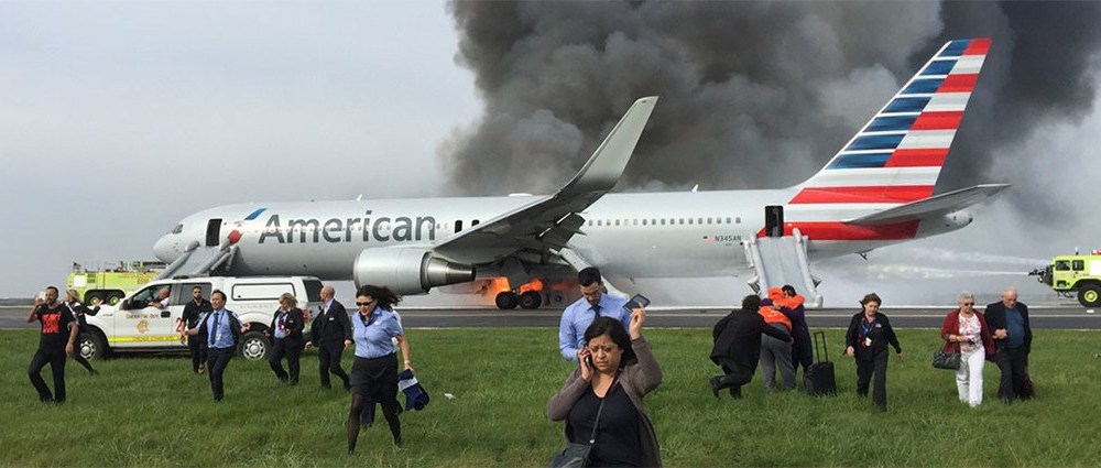 Informe del accidente del  B767 de American Airlines en Chicago (2016)